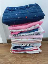 Zestaw paka dla dziewczynki 86 92 kurtka sweter bluza