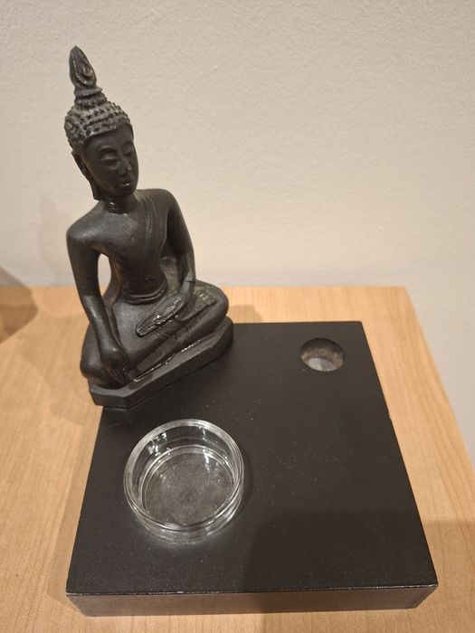 Porta velas e incenso