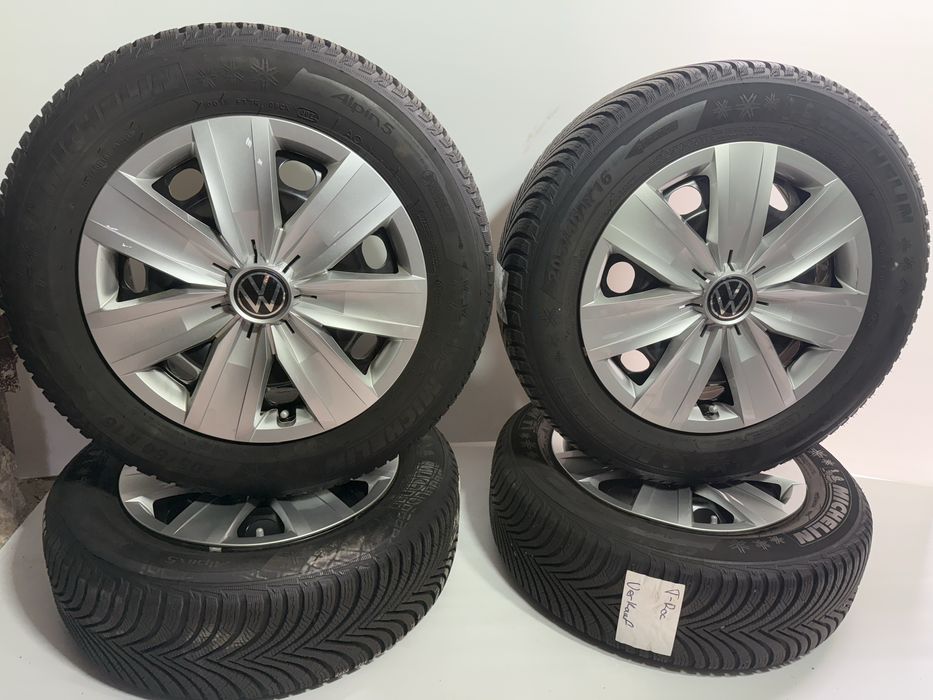 Koła Zimowe VW T-Roc 16” Michelin Alpin 5 205/60r16 Jak Nowe 5x112