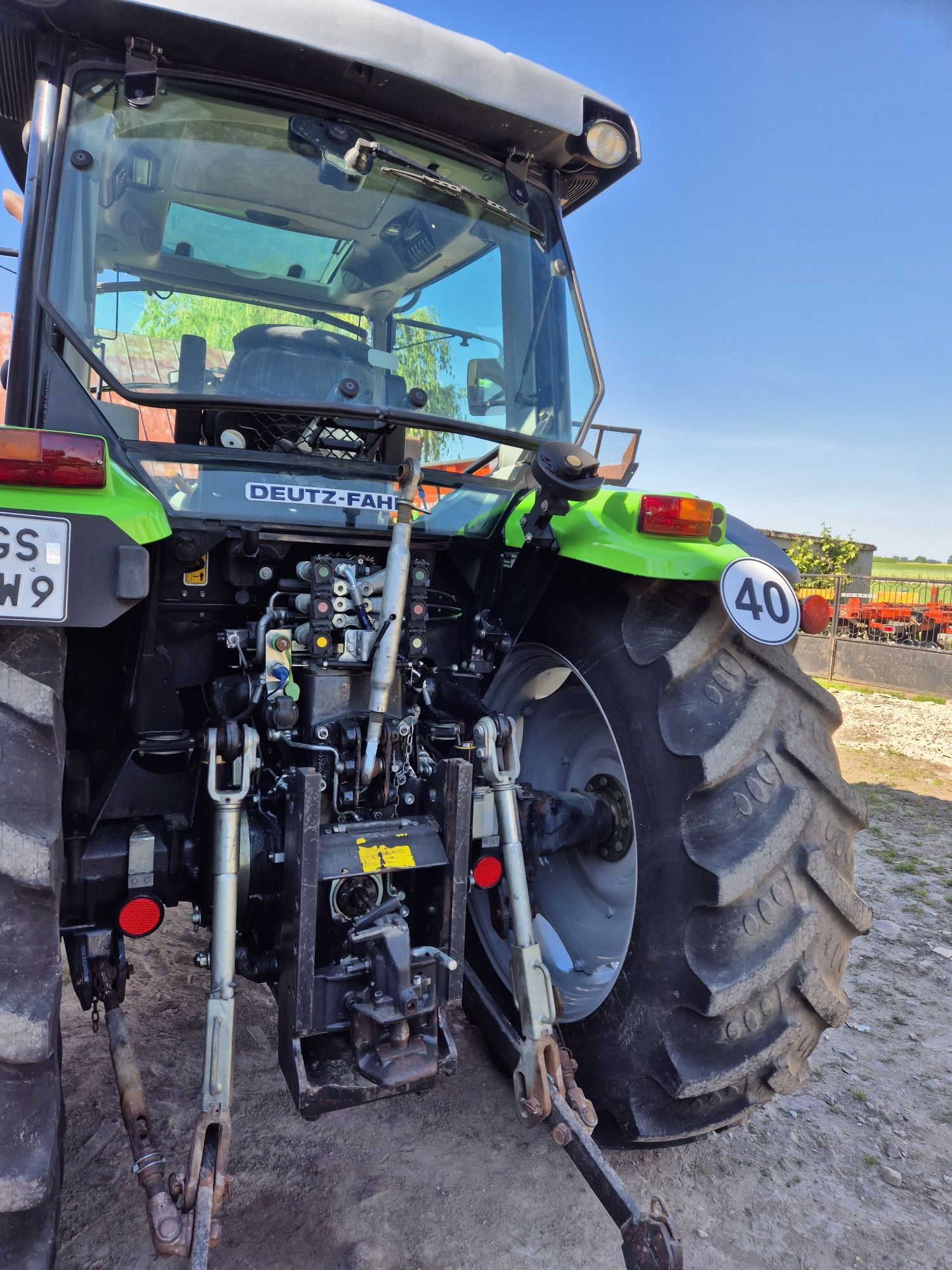 Deutz Fahra Agrofarm 420 pełzaki klima zaczep 100KM