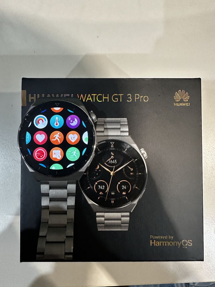 Smartwatch Huawei Watch GT 3 Pro Elite srebrny