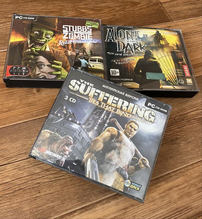 Диски для ПК: Resident Evil, Doom, Fallout, Quake, Postal, Painkiller