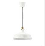 Candeeiro suspenso RANARP Ikea, branco-bege, 38 cm