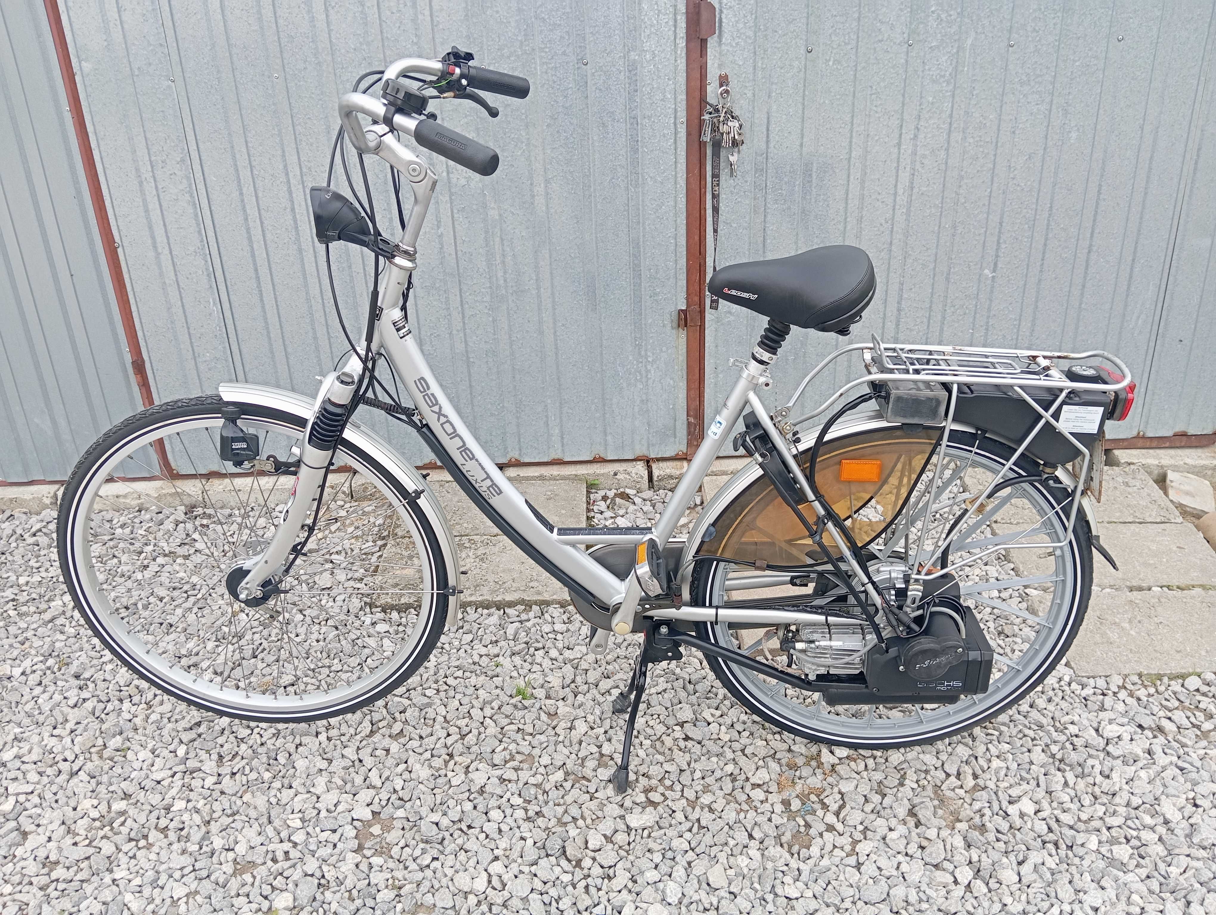 Rower spalinowy, Sachs saxonette, E start ,