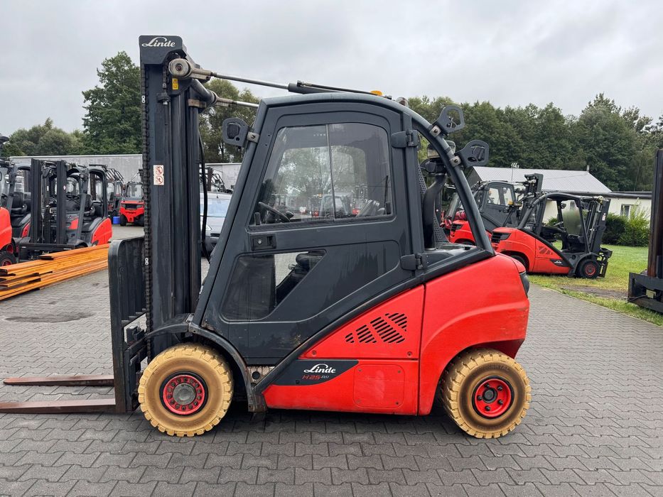 Linde H25D EVO Diesel  2017 kabina ogrzewanie przesuw h20 toyot h30  przesuw