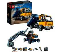 Klocki LEGO Technic 2 w 1 - Wywrotka i Koparka