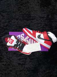 Nike SB Dunk Low J-pack Chicago/Varsity Red and White - EUR40.5