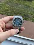 Nowy Zegarek Seiko Mod RoyalOak czarno-niebieski