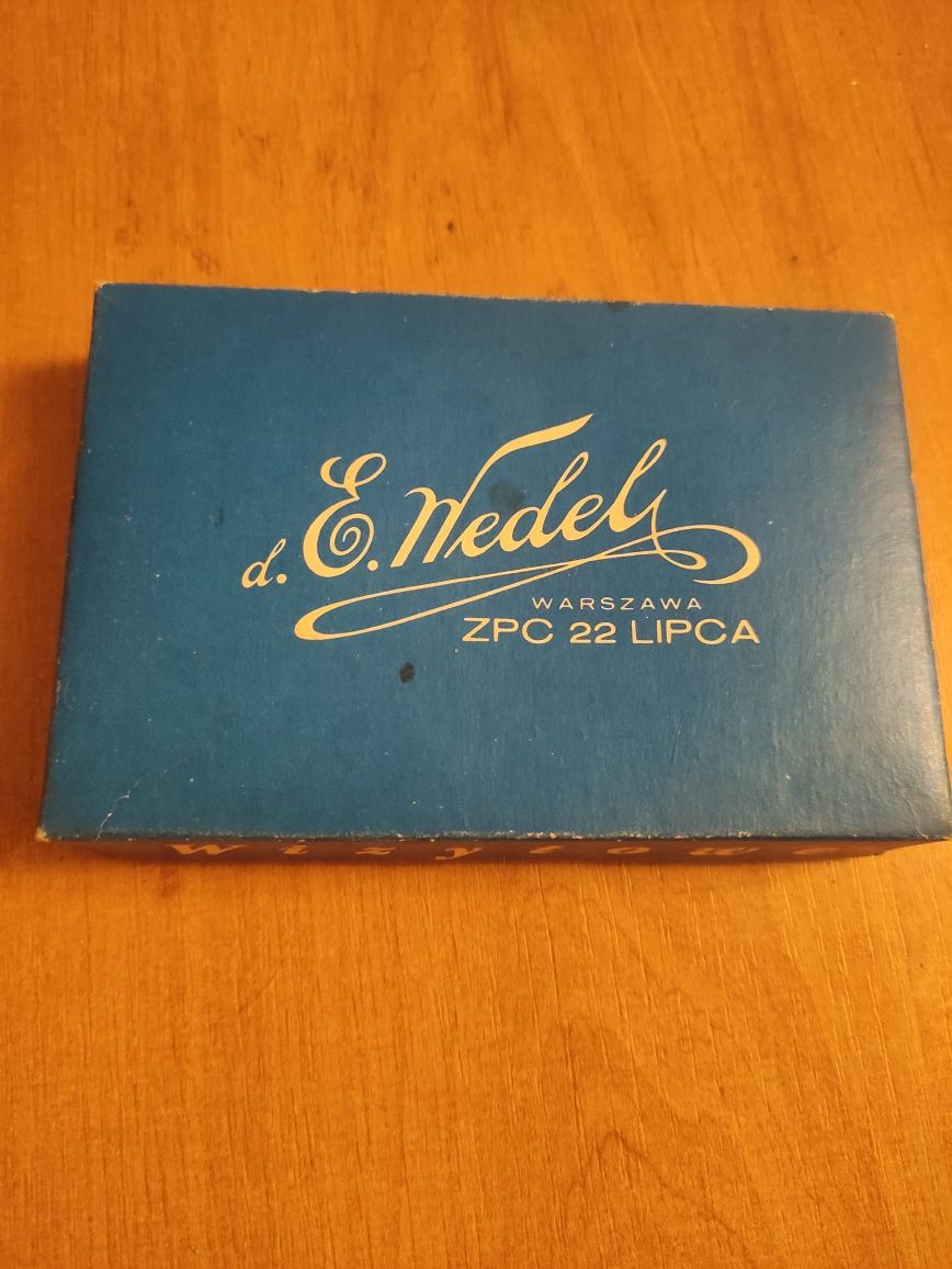 E.Wedel. ZPC 22 lipca. Pudełko po czekoladkach Wizytowe.1983 rok
