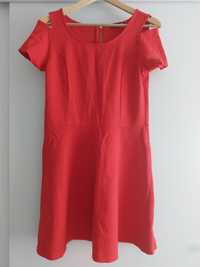 Sukienka czerwona Sinsay XL