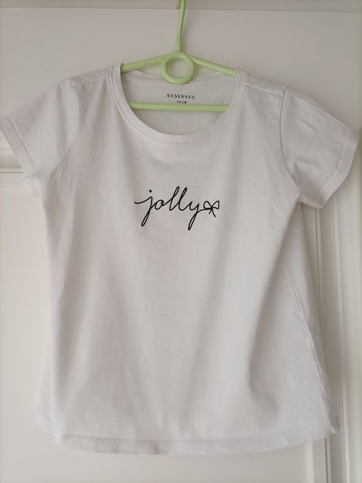 T-shirt dziewczęcy Reserved 134