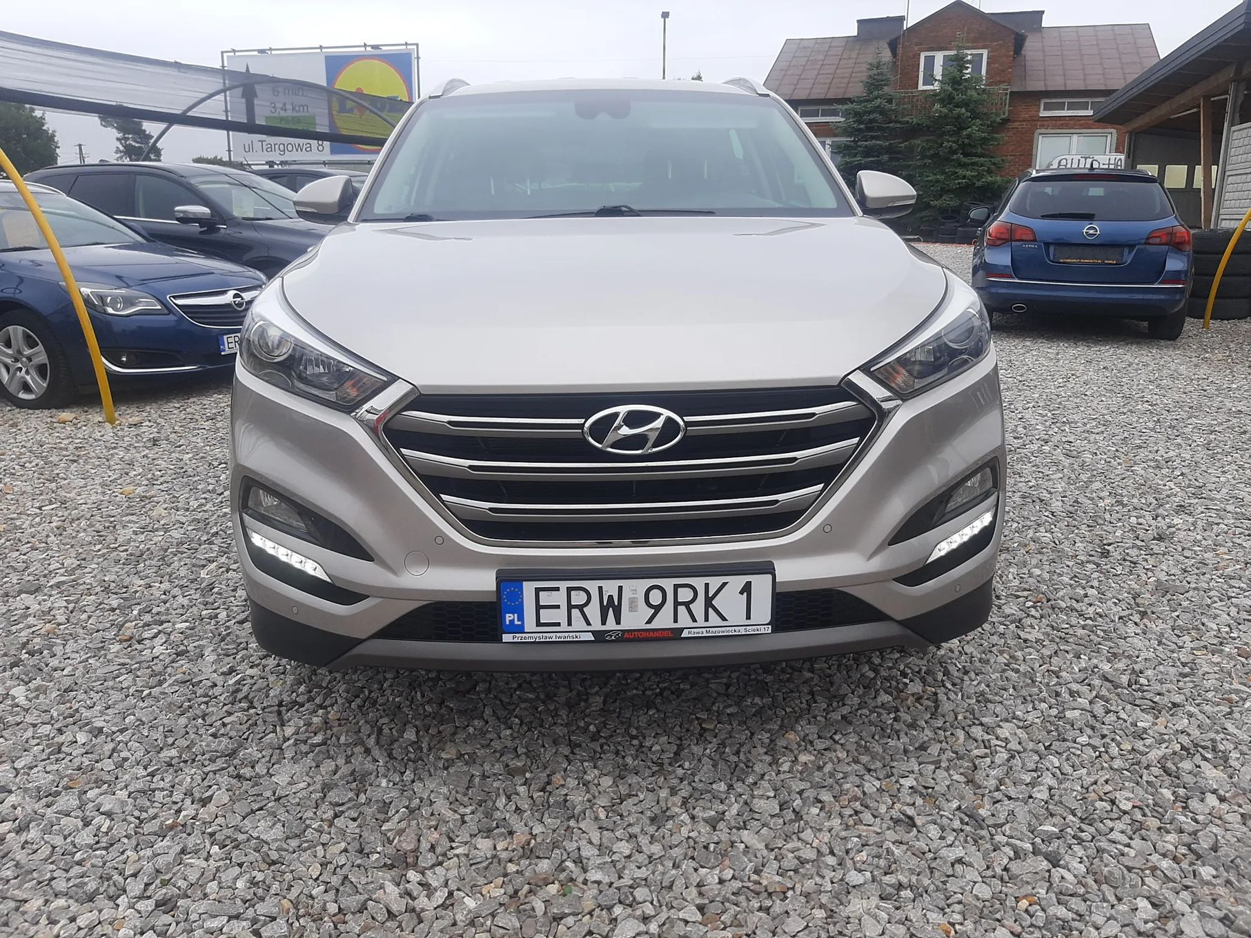 Hyundai Tucson Benzyna,Navi,Kamera,GrzaneFotele,Utrzymany,Sprowadzony,Zarejestrowany