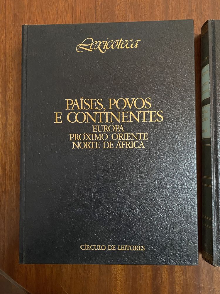 4 volumes coleção Países, Povos e Continentes