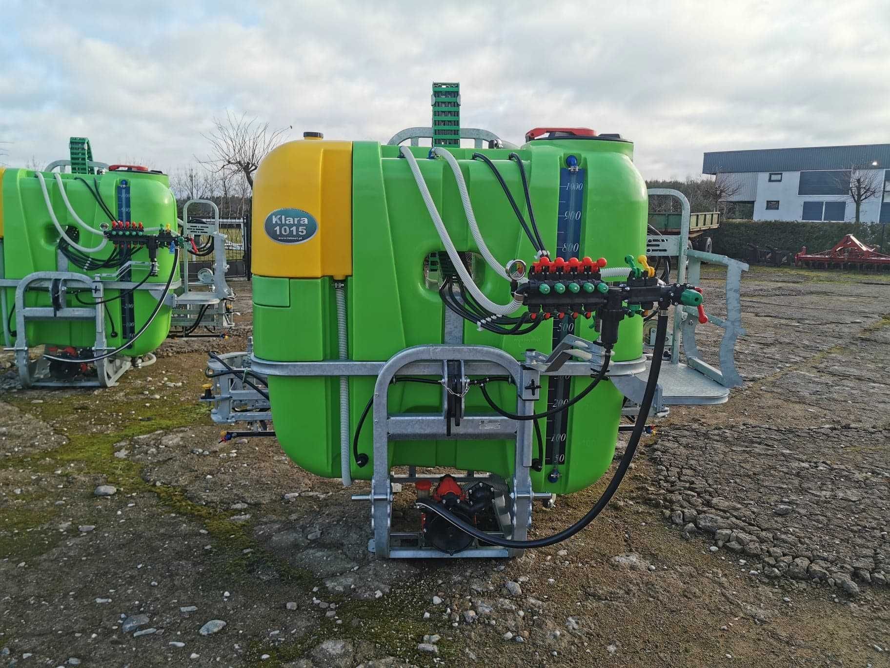 Opryskiwacz firmy Tolmet typ KLARA 400L/12m posiadamy też 200 l 300
