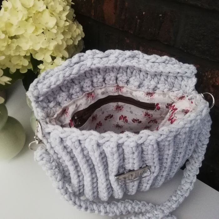 Torebka handmade na szydełku