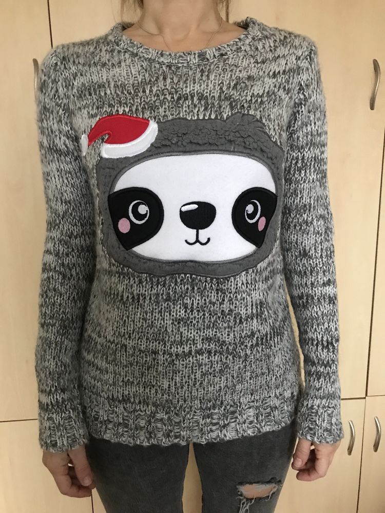Sweter świąteczny Cropp r. XS