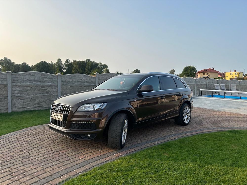 Audi Q7 3.0TDI full S-line lift 100% org km idealny stan 1 właściciel