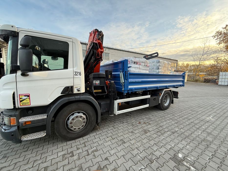 Transport z HDS / wywrotka /