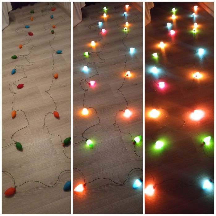 Новогодняя гирлянда ШИШКИ времён СССР