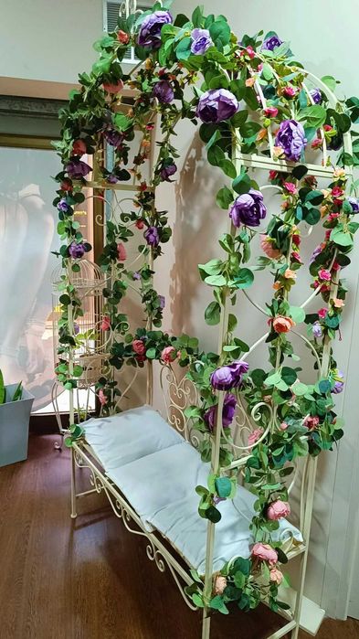 Banco de ferro vintage