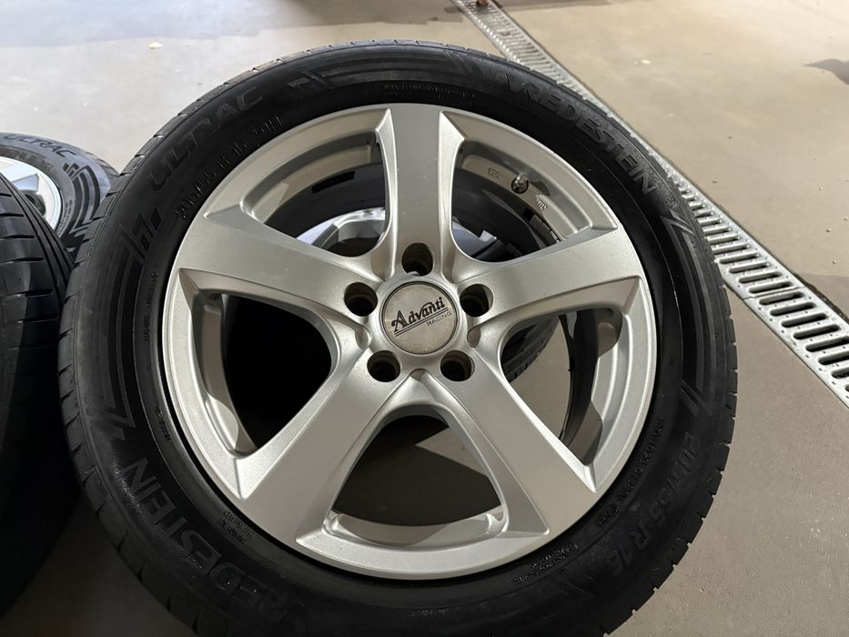 Alufelgi Koła 5x112 Nowe Opony 205/55R16