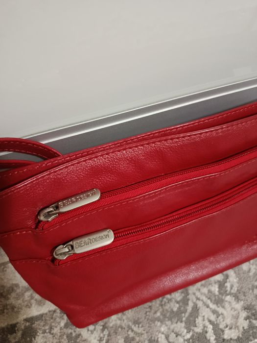 Шкіряна сумка bear design