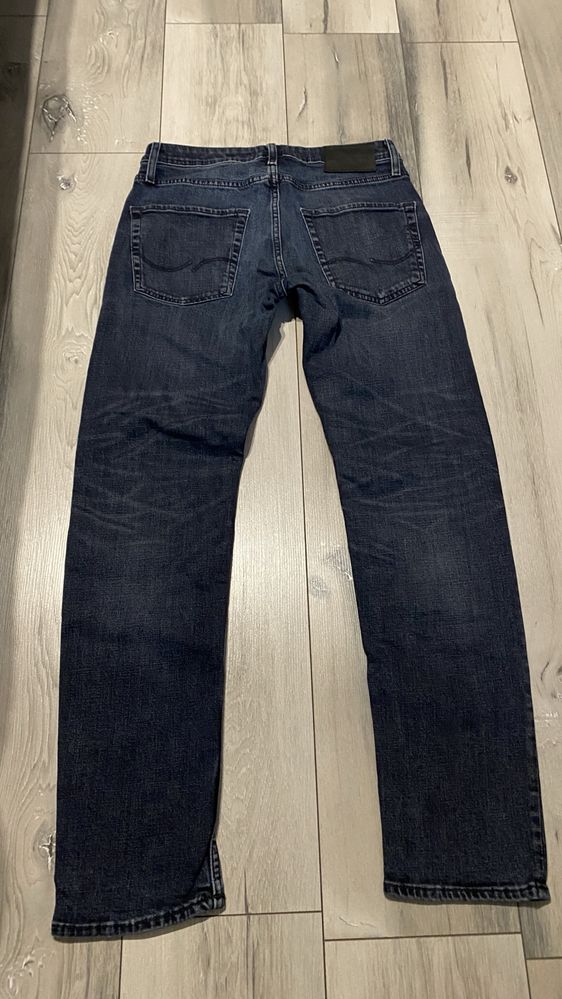 Spodnie Jack&Jones 29/32 COMFORT / MIKE granatowe męskie