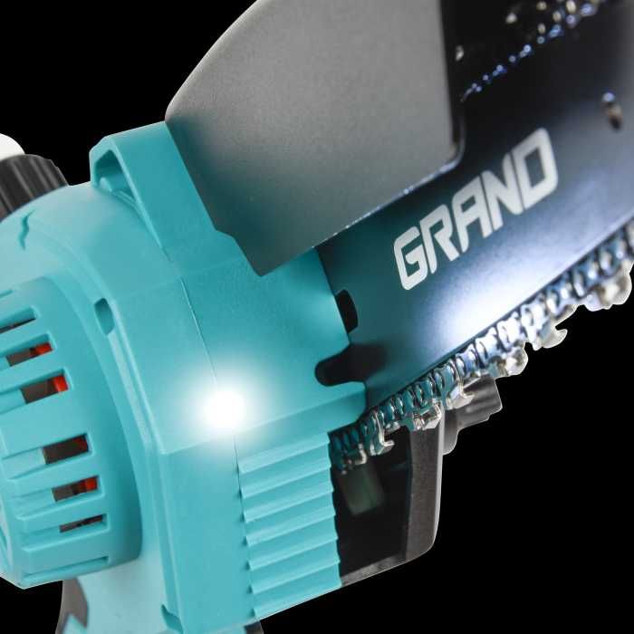Акумуляторна ланцюгова пила Grand АПЦ 20V/8"-4 комплект або тушка