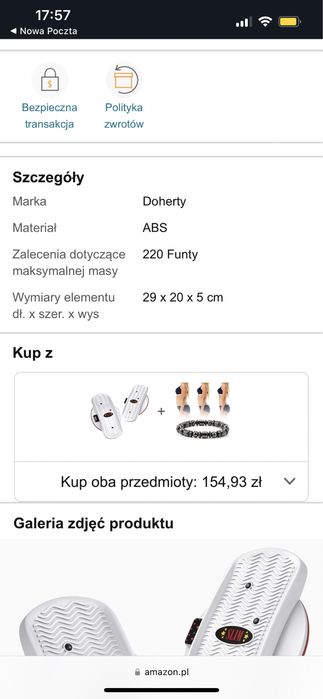 Waist Twisting Disk z licznikiem – oddzielna tarcza do fitnessu