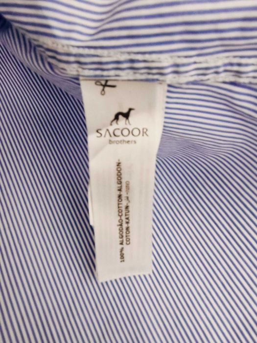 Camisa azul Sacoor Senhora