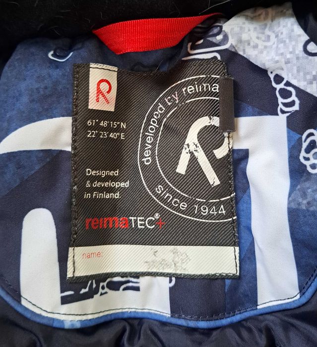 Kombinezon narciarski dziecięcy Reima 116 cm