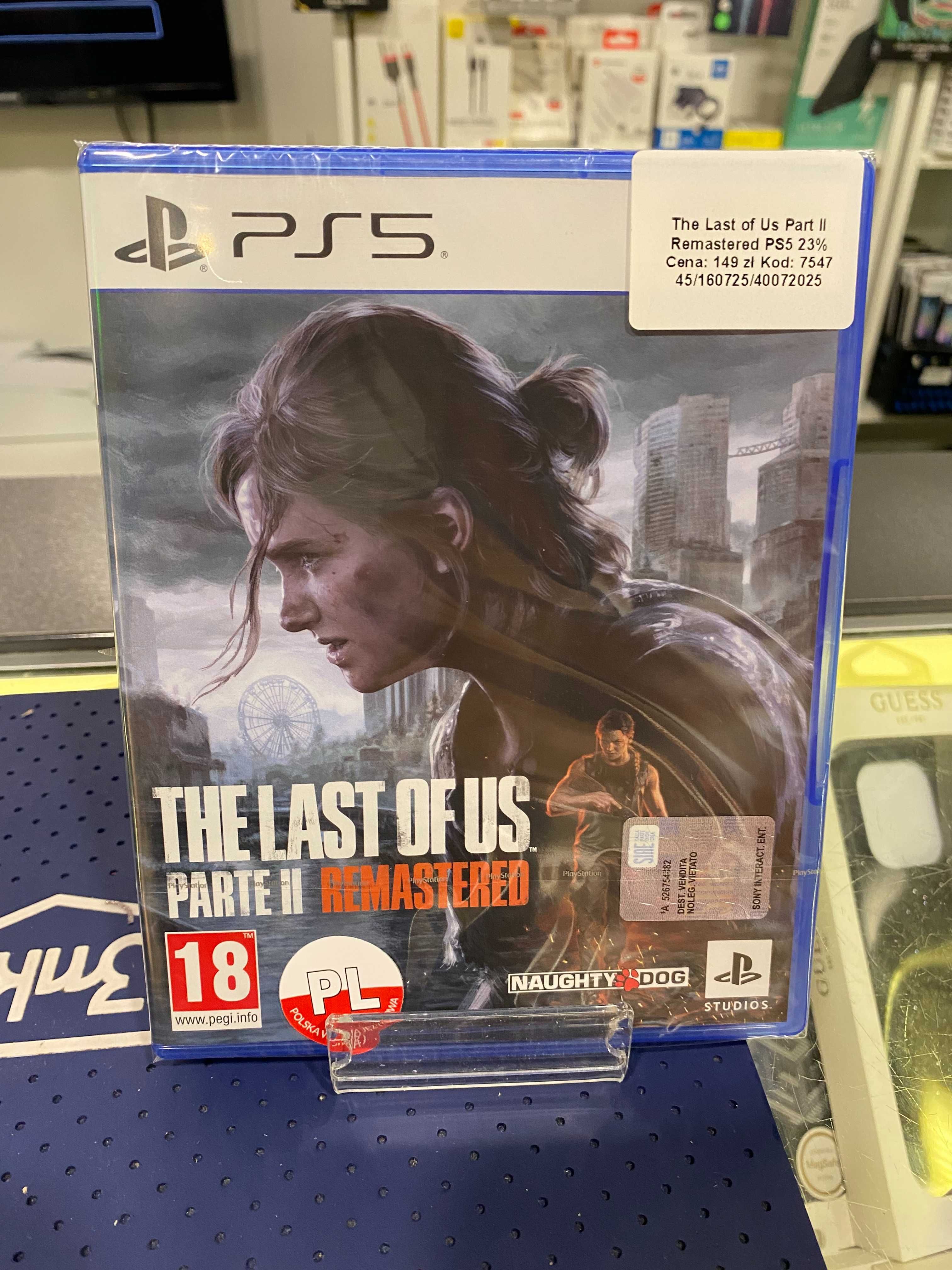 The Last of Us Part II (2) Remastered Ps5 (NOWA)