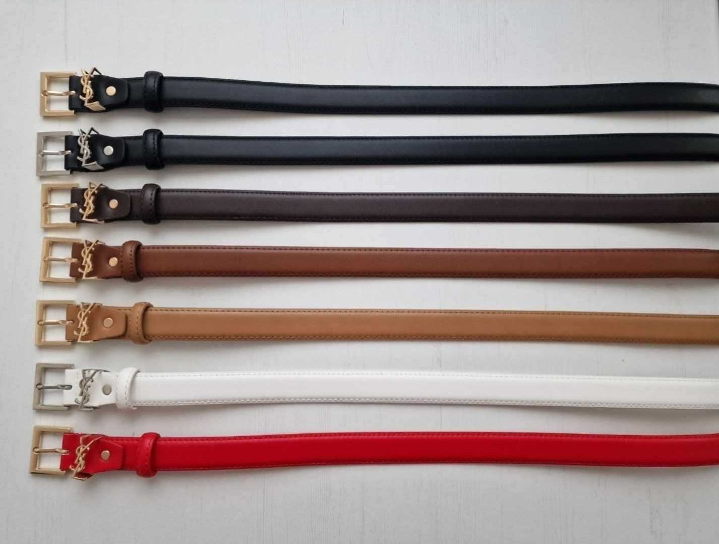Pasek YSL damski – różne kolory – nowy – 39,99 zł