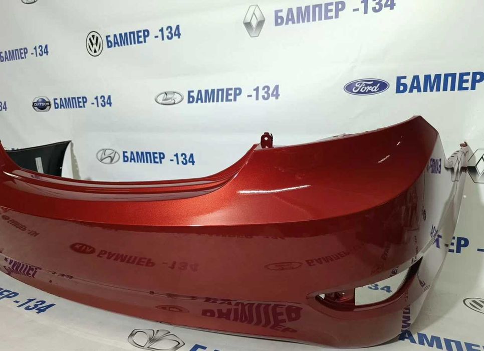 Задний бампер Hyundai Accent III (2011–2017) — в цвет кузова авто