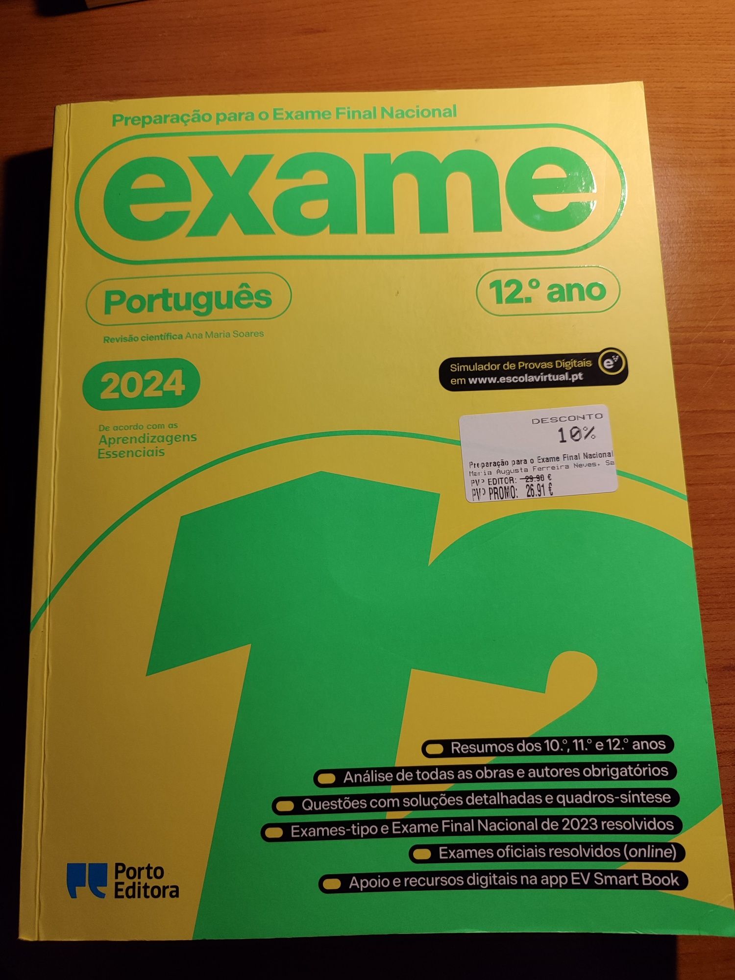 Exame 12°ano - Português Porto Editora