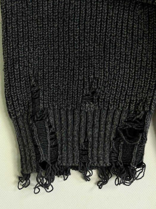 MAISON MIHARA YASUHIRO Distressed свитер свитшот Sweater светр кофта L