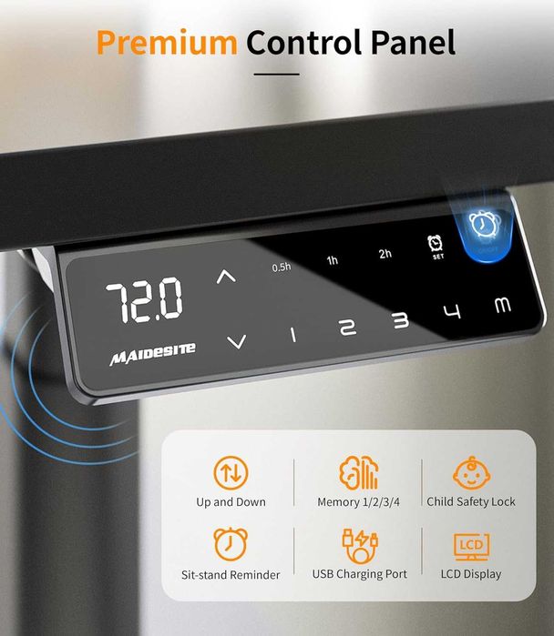 Nowy stelaż elektryczny/rama MAIDeSITe /konstrukcja/TH2 PRO PLUS !F19!