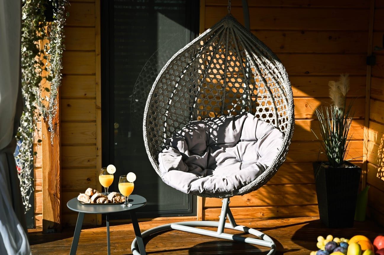 Domek Zielony Zakątek 1 Radawa wynajem Balia Sauna Jacuzzi