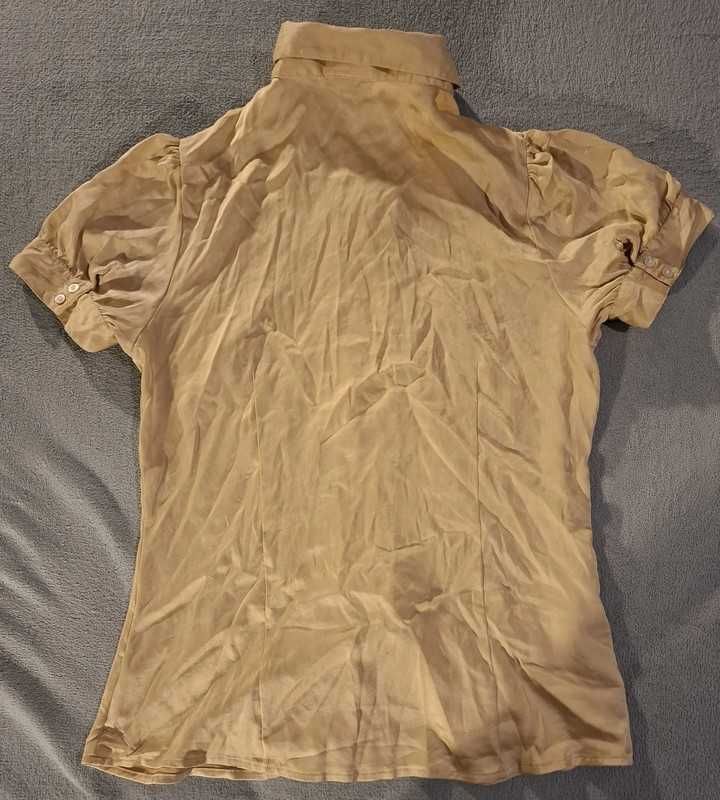 Blusa como nova bege seda misturada GANT 40 - SALDO