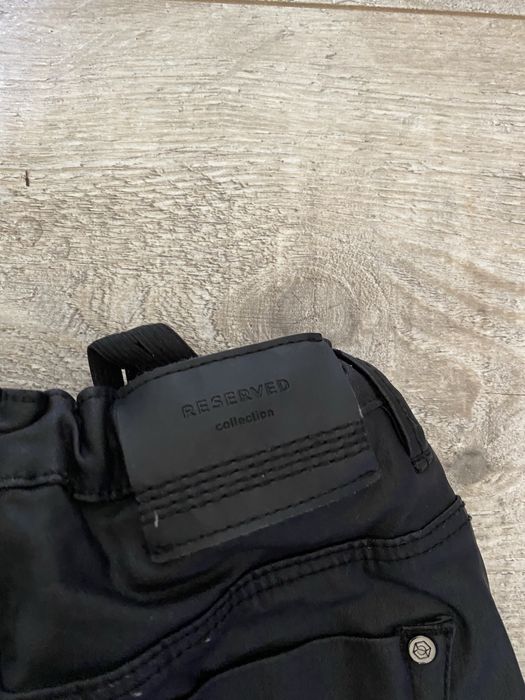 Spodnie Reserved dla dziewczynki, rurki, ekoskóra 122