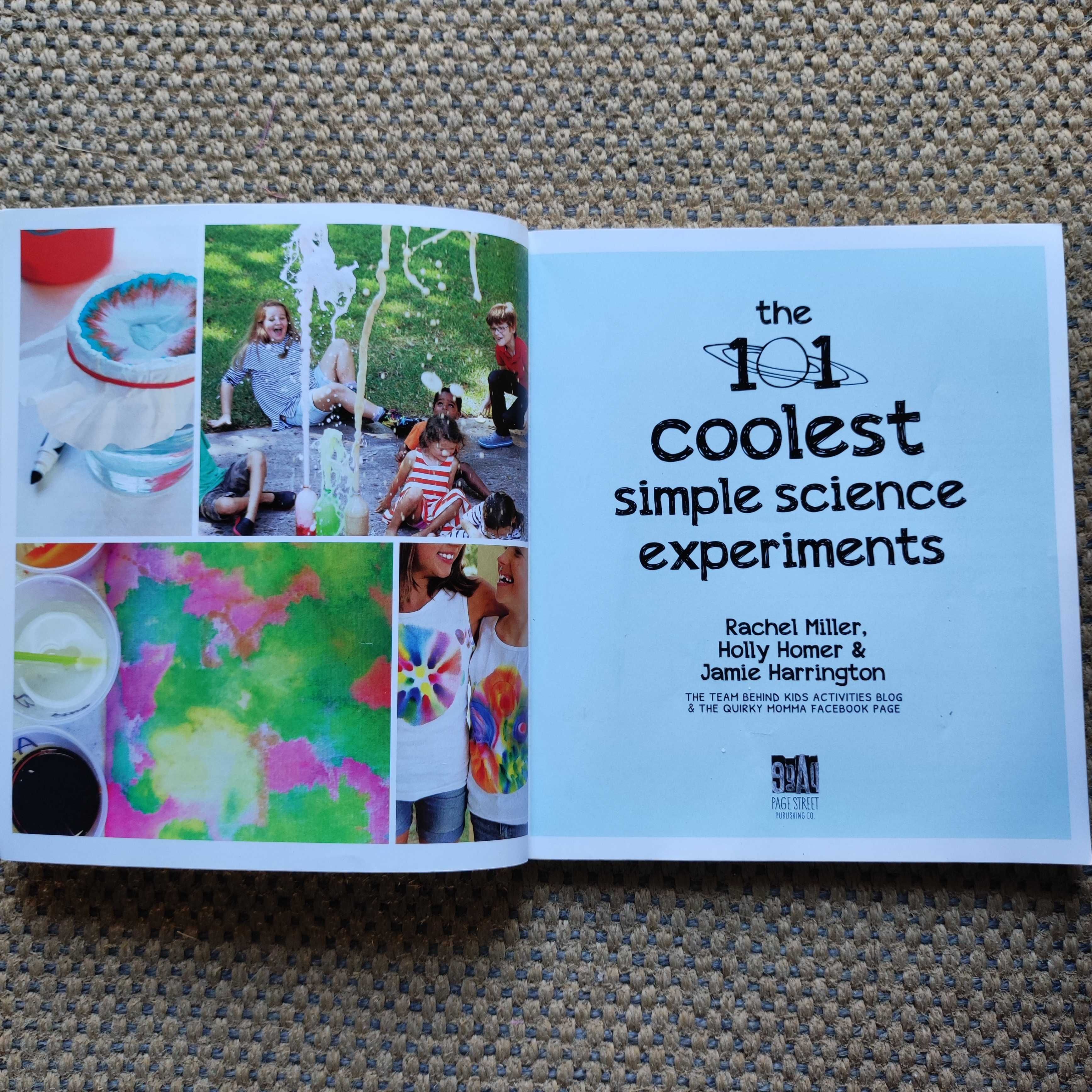 Livro "101 Coolest Simple Science Experiments" (portes incluídos)