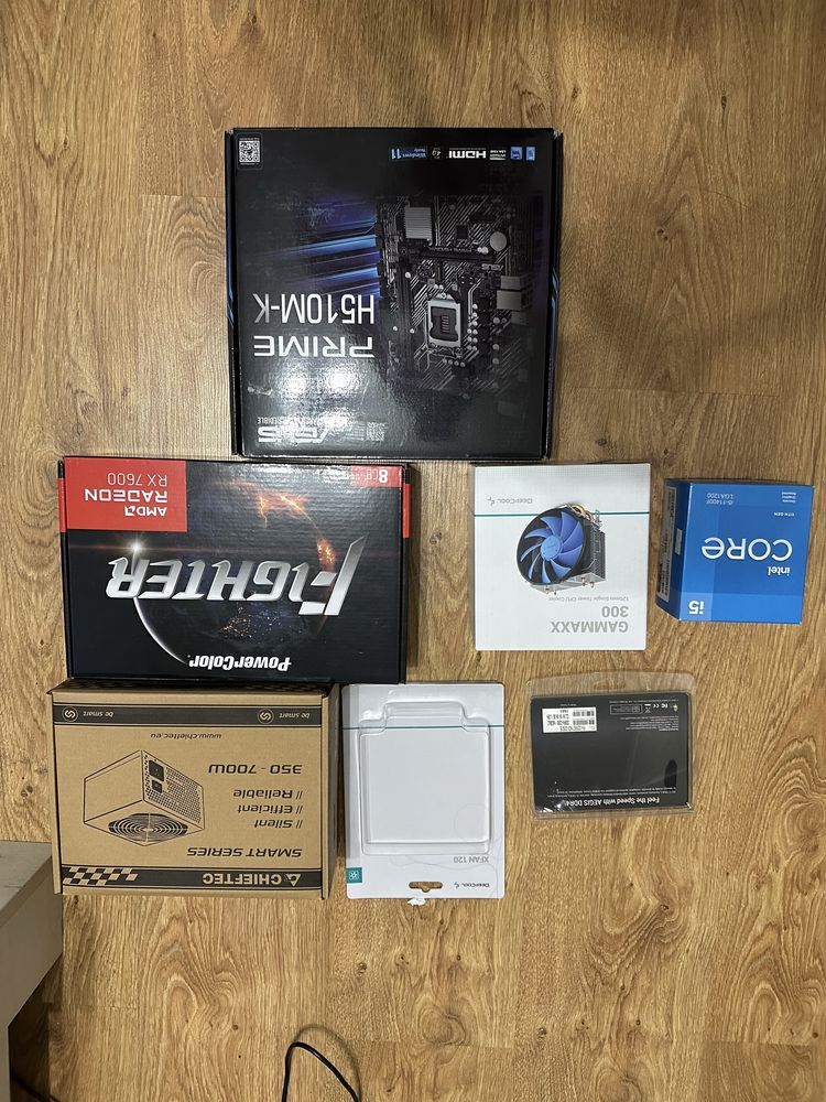 Компьютер Core(TM) 15-01400F / AMD Radeon RX 7600 / 1.5 TB
