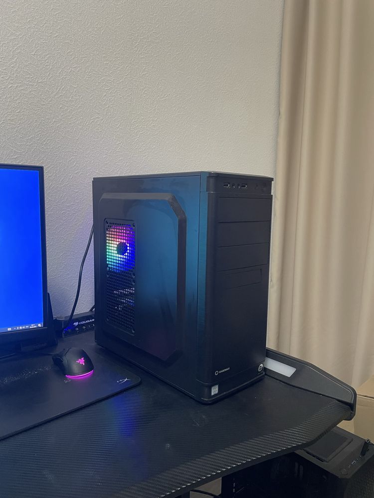 Игровой ПК 1050Ti i5-7400 16gb Ram SSD+HDD
