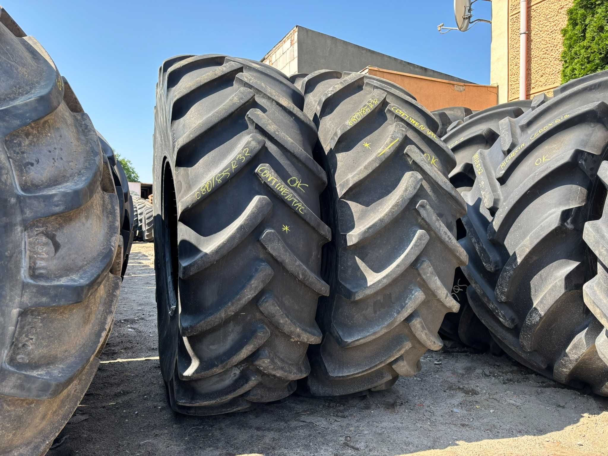 Opona Opony Rolnicze 680/85R32 CONTINENTAL CONTRACT AC70 G 173A8 (80%)