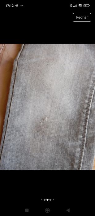 Conjunto de calças tamanho 3/4 anos