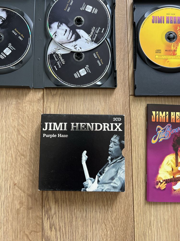 Zestaw DVD i CD Jimi Hendrix