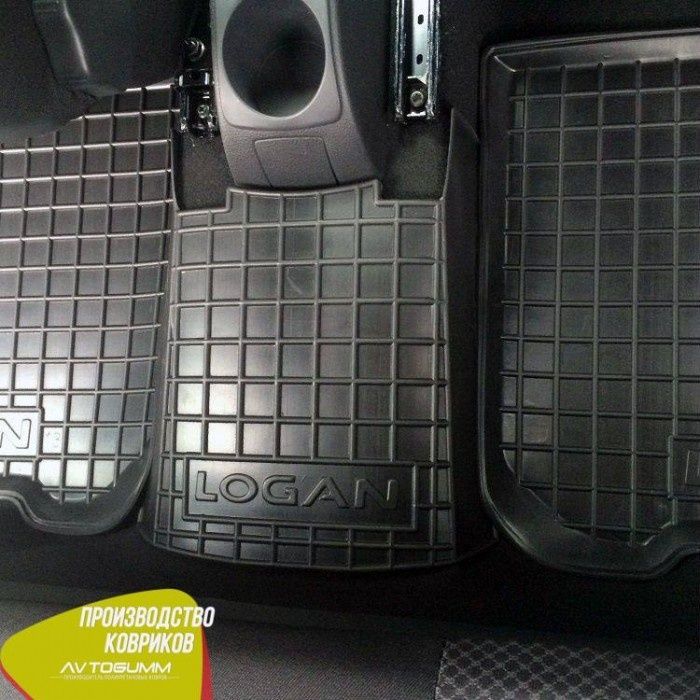 Авто коврики в салон Renault Logan Dacia Logan 2013-2021 и Багажник