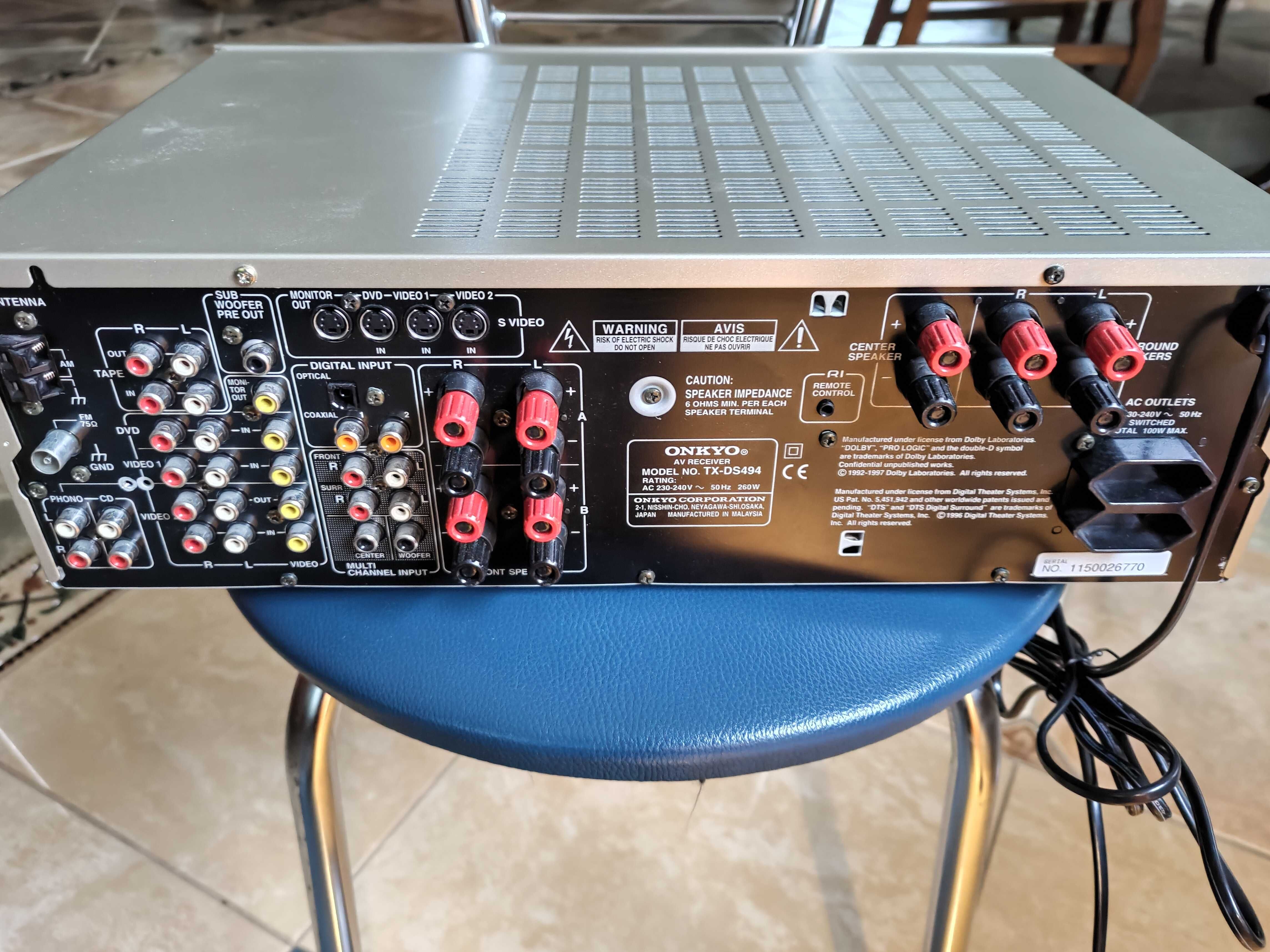 Amplituner ONKYO TX-DS494