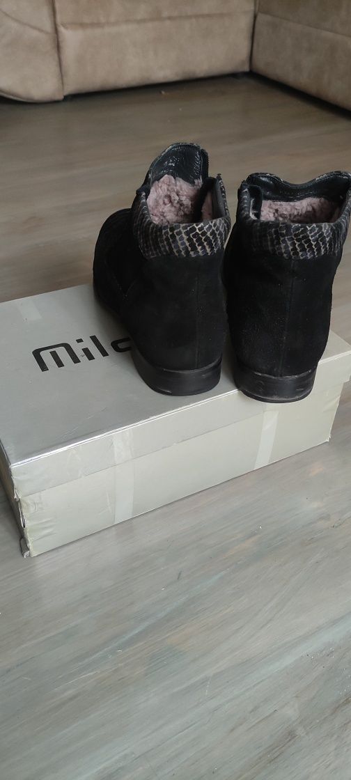 Сапоги ботинки Milocar натуральные