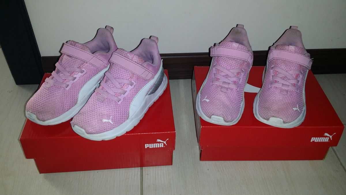 PUMA Anzarun Lite AC r.26 16-17cm różowe buty sportowe bliźniaczki